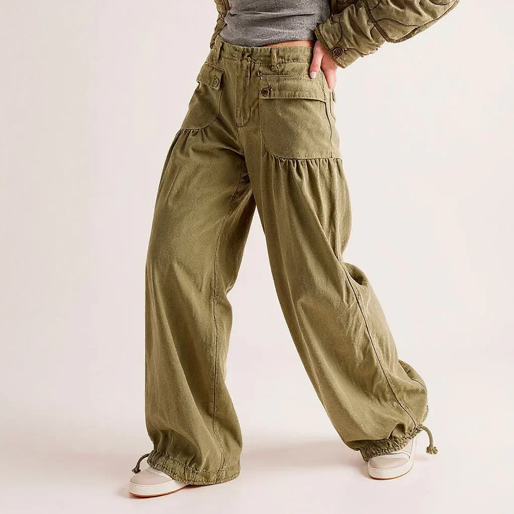 Jean Poppy Flowing Chic