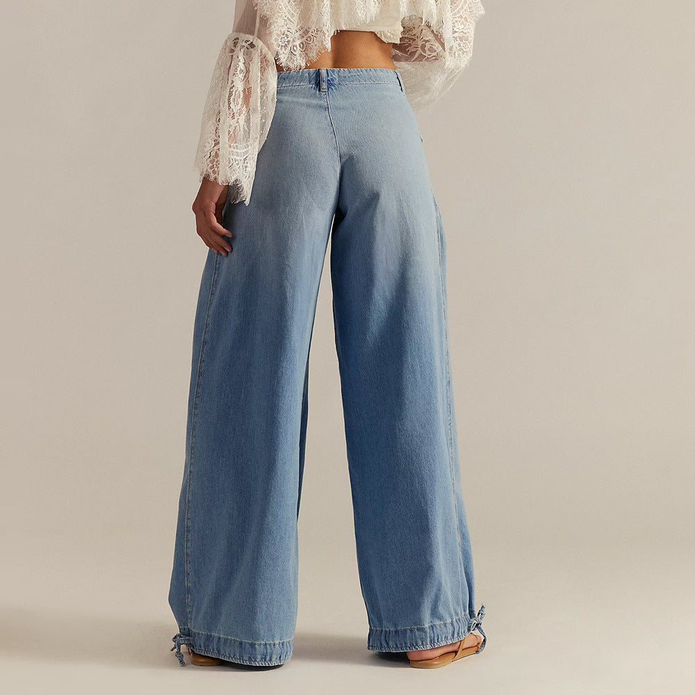 Jean Poppy Flowing Chic