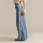 Jean Poppy Flowing Chic
