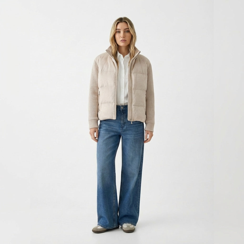 Blouson bomber urbain hybride