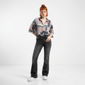 Jean bootcut taille haute Marie