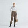 Pantalon slim à carreaux