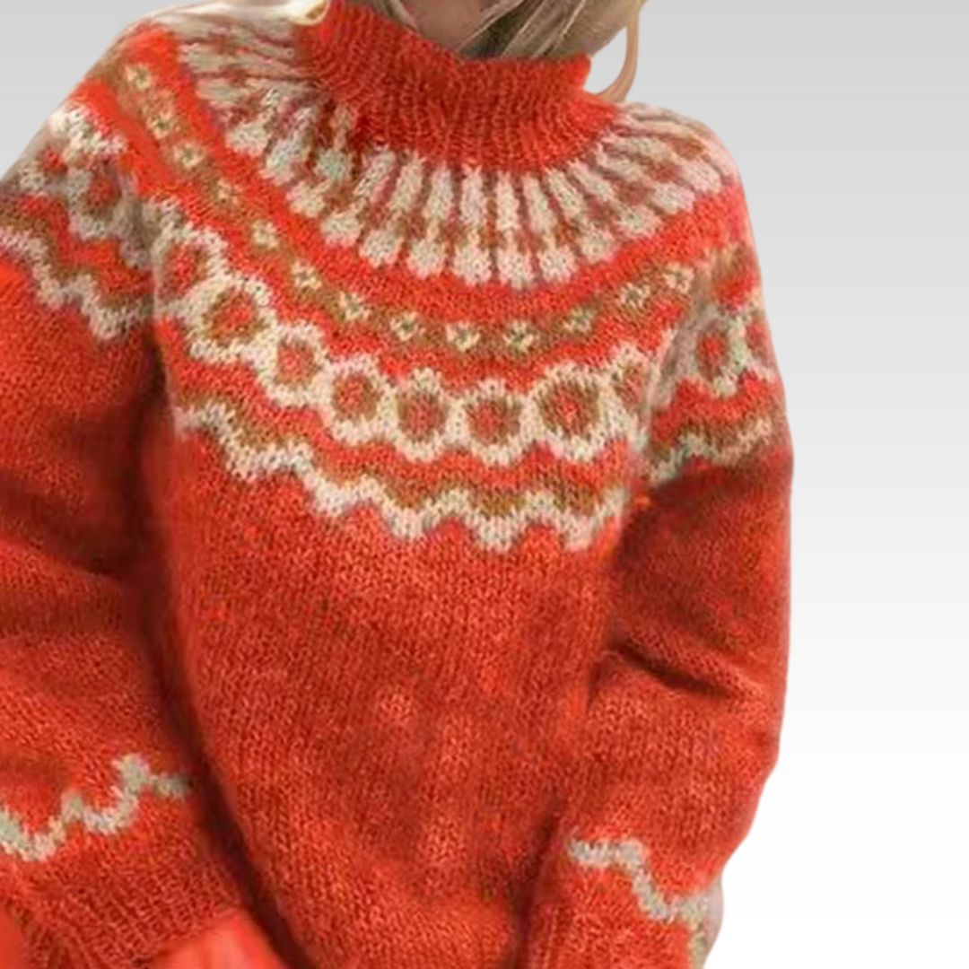 Pull Olivia vintage coloré