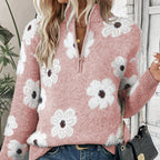 Pull Bloom à demi-zip