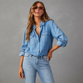 Muse Denim Boutonné