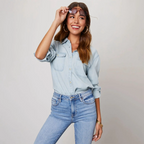 Muse Denim Boutonné
