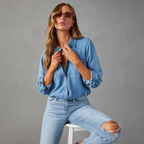 Muse Denim Boutonné