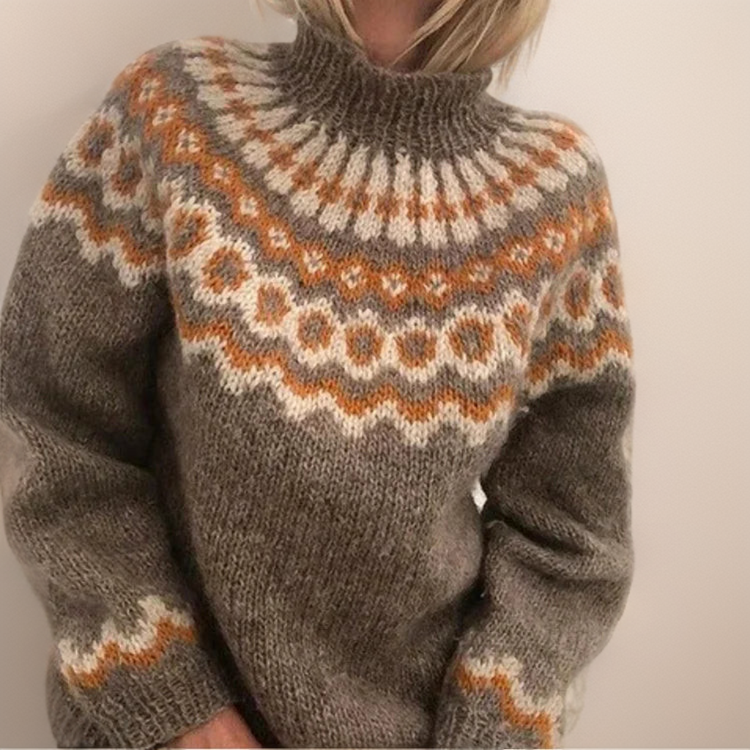 Pull Olivia vintage coloré
