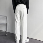 Pantalon classique ivoire