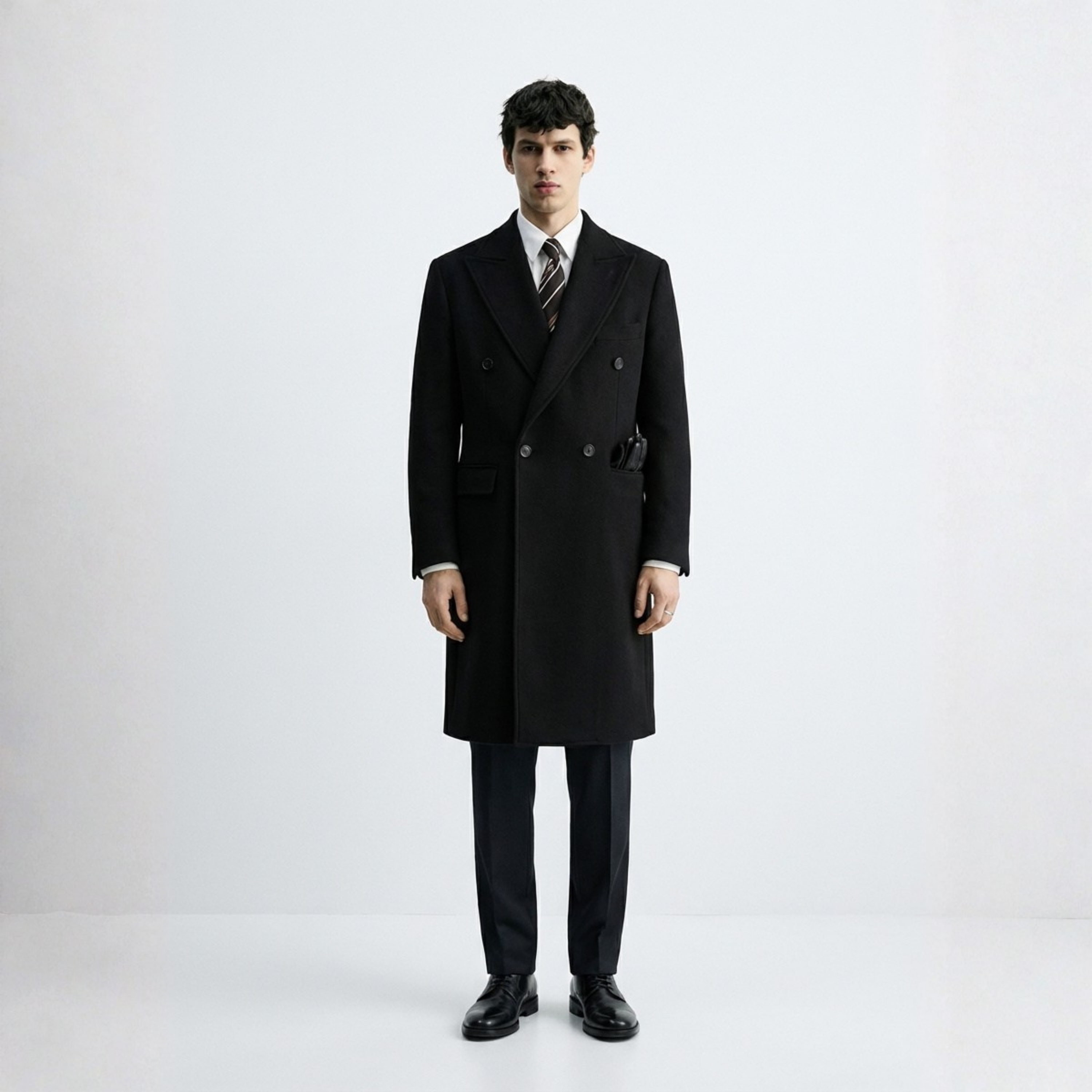 Veste à double boutonnage