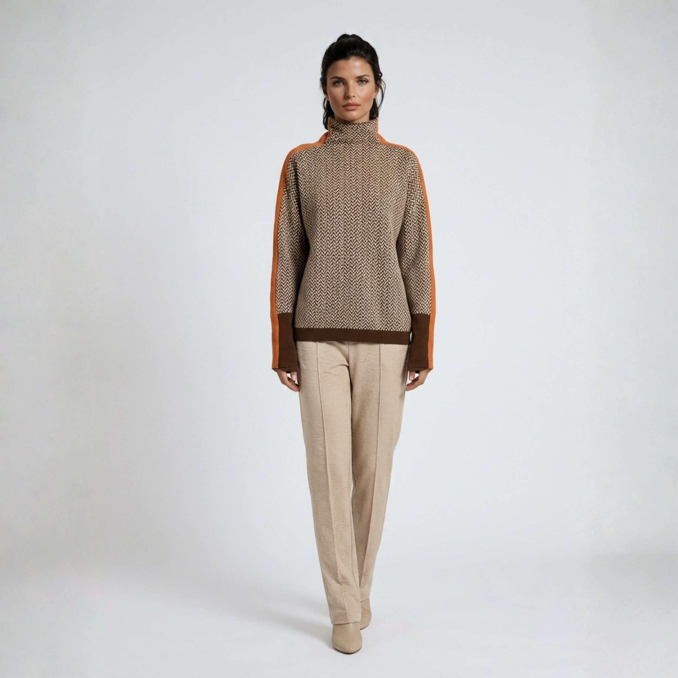 Pull à col haut Malou