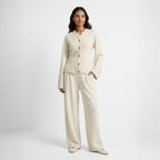 Lucienne Cardigan doux et chaud en maille