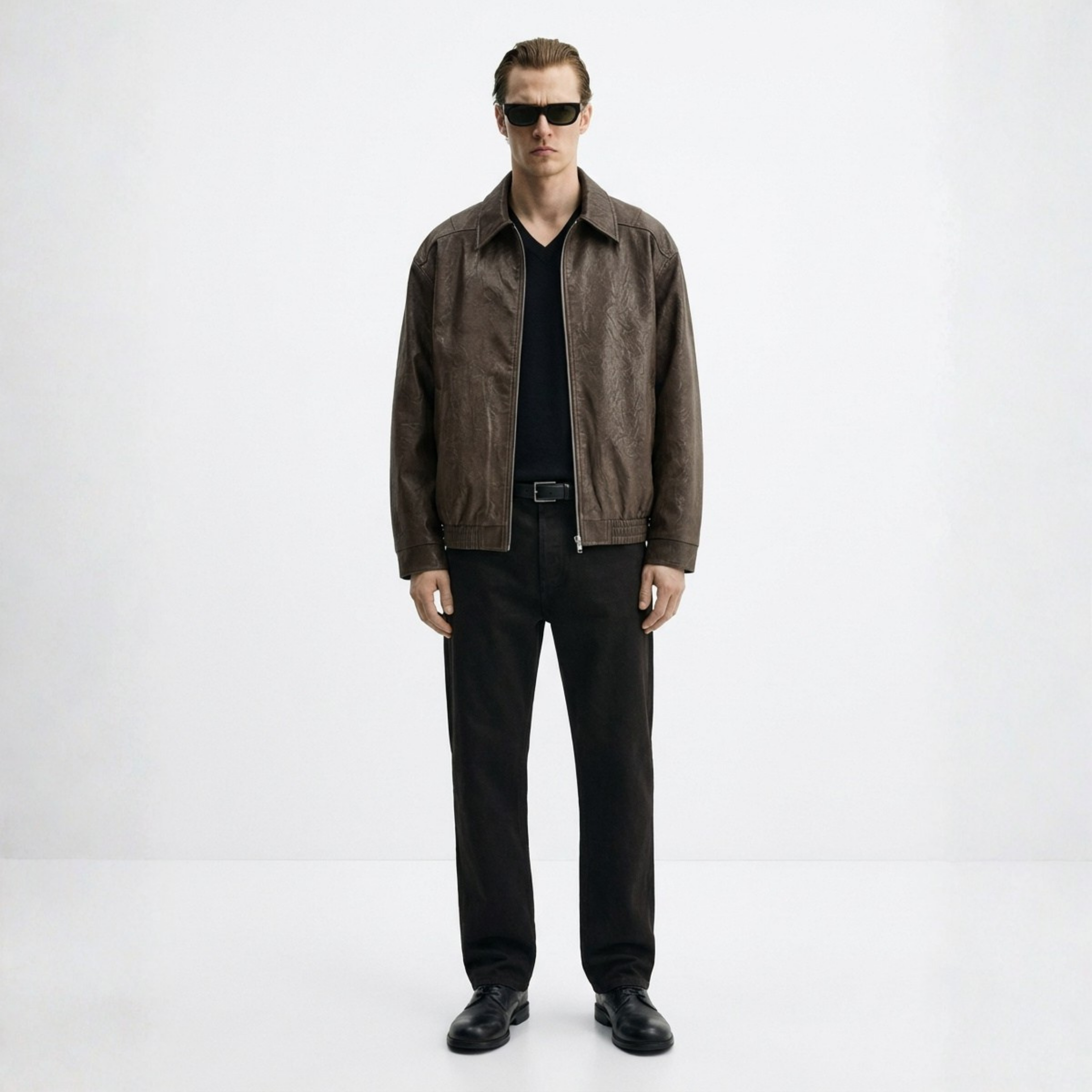 Blouson bomber minimaliste