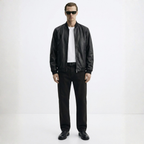 Veste en cuir Remy Casual